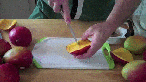 Mango Satisfying GIF