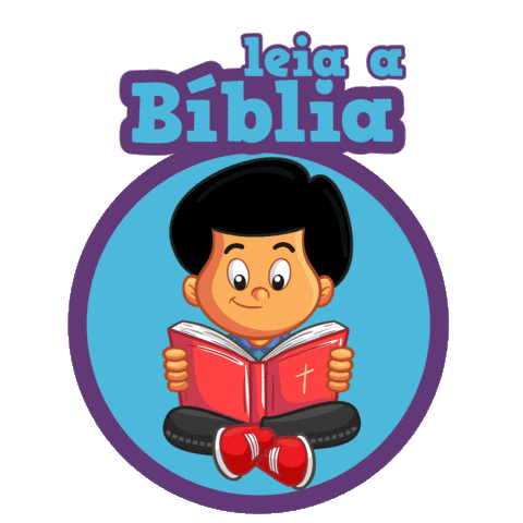 Jesus Book Sticker by 3 Palavrinhas