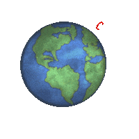 luizasandim earth vida planet earth ambiente Sticker
