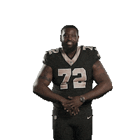 Happy Terron Armstead Sticker by New Orleans Saints