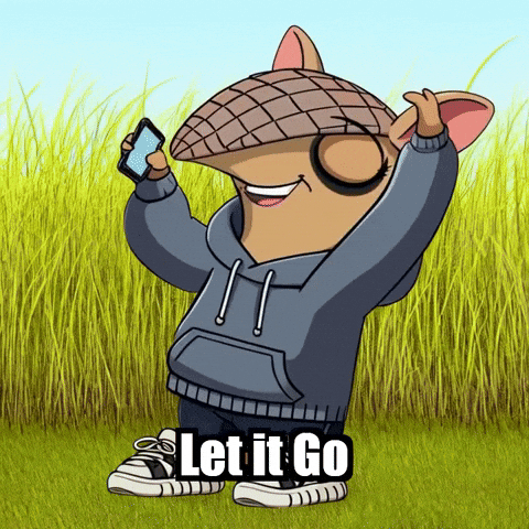 Let It Go Wisdom GIF by Chillo Dillo