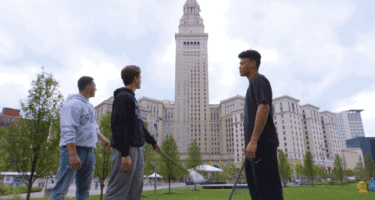 terminal tower vikings GIF by Cleveland State University