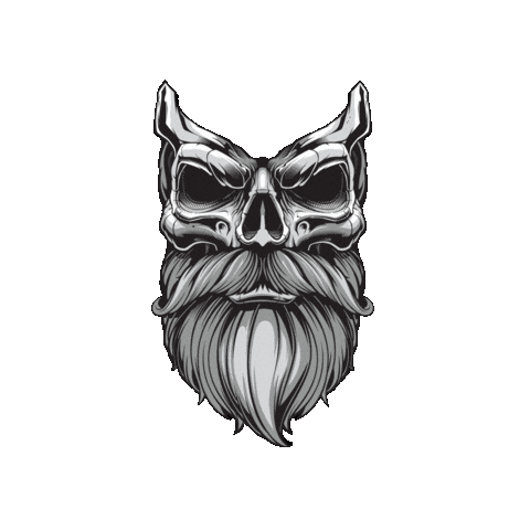 Bv Sticker by BEARDED VILLAINS