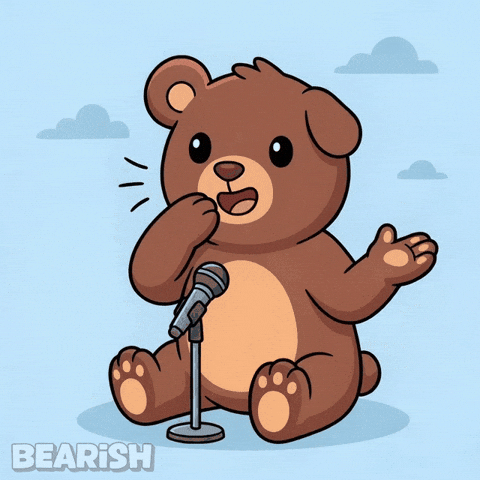 Open Mic Singing GIF by BEARISH