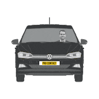 Work Volkswagen Sticker by PRO CONTACT