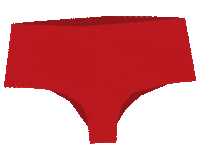 Hipster Underwear Sticker by erlich textil
