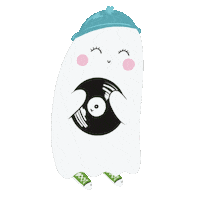 Ghost Emo Sticker
