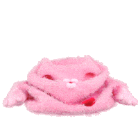 Tired Pink Sticker