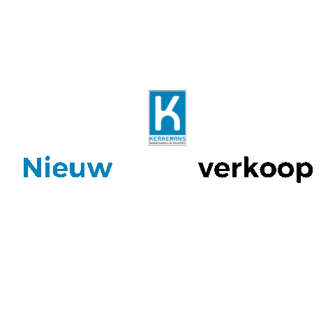 Makelaar Verkocht Sticker by Kerremans Makelaardij