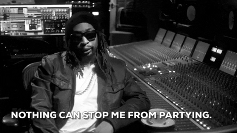 Cant Stop Me Lil Jon GIF by NBA on ESPN