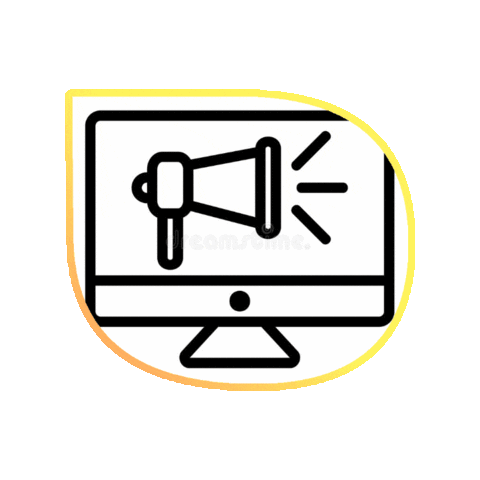 BrainMKT giphygifmaker computer idea icono Sticker