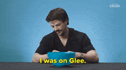 Grant Gustin Glee GIF by BuzzFeed