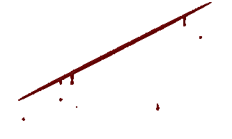 Bleeding Make Up Sticker by MULTI AWESOME STUDIO