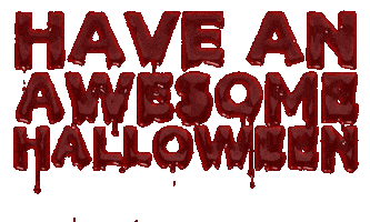 Halloween Dripping Sticker by MULTI AWESOME STUDIO