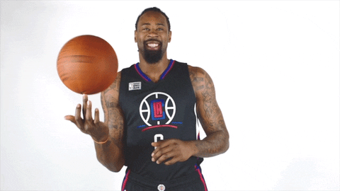 los angeles clippers smile GIF by NBA