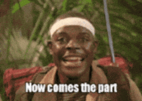 george of the jungle laugh GIF