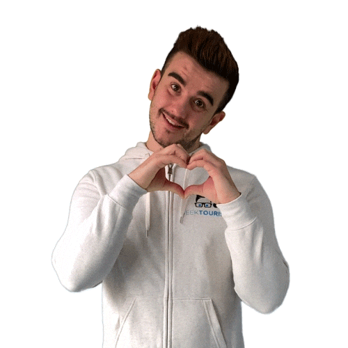 I Love You Heart Sticker