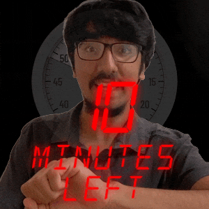 10 Minutes GIF