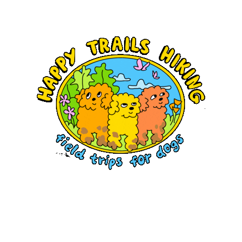 Happytrailshikingla giphygifmaker Sticker