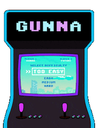 Video Game Racing Sticker by Gunna