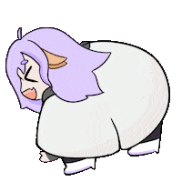 Dance Anime Girl Sticker