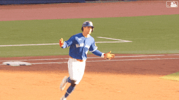 Home Run Shrug GIF by Toronto Blue Jays
