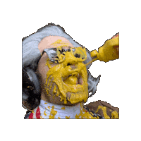 Mustard Condiment Sticker