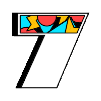 Alphabet Number Sticker