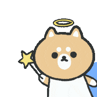 jindaychen shiba heaven shiba inu 犬 Sticker