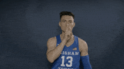 Byu Basketball Gocougs GIF by BYU Cougars