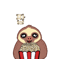 팝콘 Popcorn Sticker