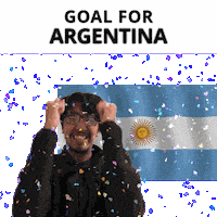 Argentina Goal Sticker