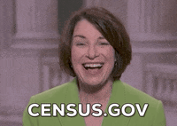 Amy Klobuchar Census GIF by GIPHY News