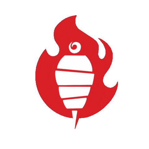 Tahinis_Restaurants giphyupload food fire flame Sticker