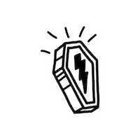 Life Death Sticker by created by South