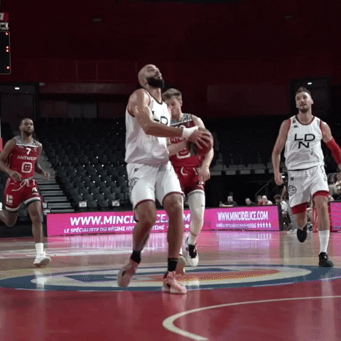 thelondonlions giphyupload dunk slam dunk hang time GIF