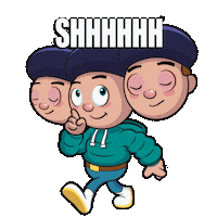 Wink Silence Sticker by VeeFriends