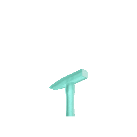 Hammer Tool Sticker by Enable 3D