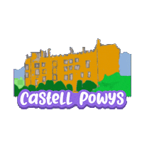 Powys Castle Sticker