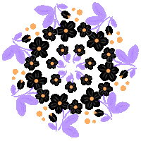 Loop Flower Sticker by Poupoutte