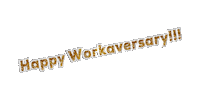 Happy Work Anniversary Sticker by Sabrina®