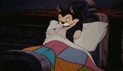 sleepy bed GIF