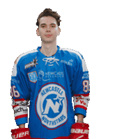 Hockey Fly Sticker by Newcastle Northstars