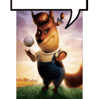 Animated Film Fox Sticker