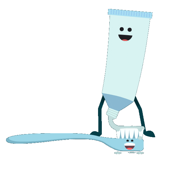 Dental Hygiene Teeth Sticker by Framesequence