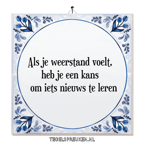 Nl Spreuk Sticker by Tegelspreuken.nl