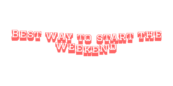 Bestwaytostarttheweekend Sticker by Indigo Floor | DHT Bedrijfsvloeren