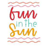 Fun Summer Sticker
