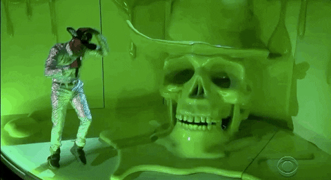 Skull Lil Nas X GIF by Recording Academy / GRAMMYs