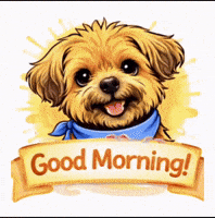 Happy Good Morning GIF by Papa’s Petz